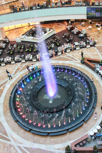 乡村俱乐部广场的喷泉 堪萨斯城的瑰丽明珠