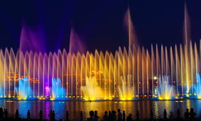 水之舞 音乐喷泉的独特魅力